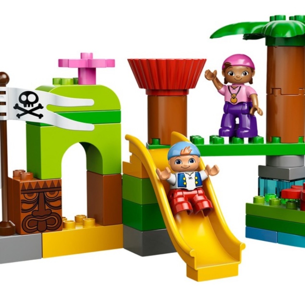 LEGO Duplo 10513 Jake & the Never Land Pirates Never Land Hideout (Retired set)